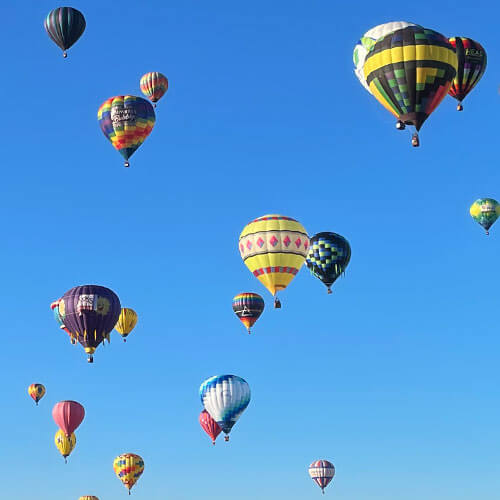 Albuquerque Balloon Fiesta Opening Rally — 500x500