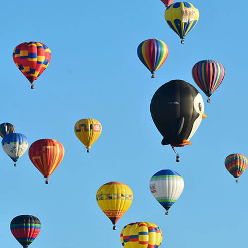 6 Day Albuquerque Balloon Fiesta Opening Rally