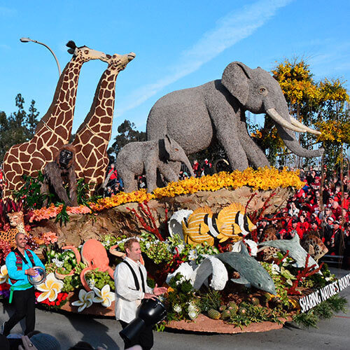 Pasadena Rose Parade Rally