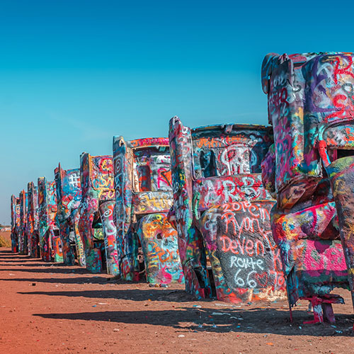 Route 66 - Chicago to LA — 500x500