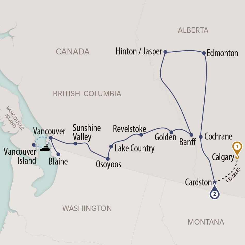 Trip Extension Map